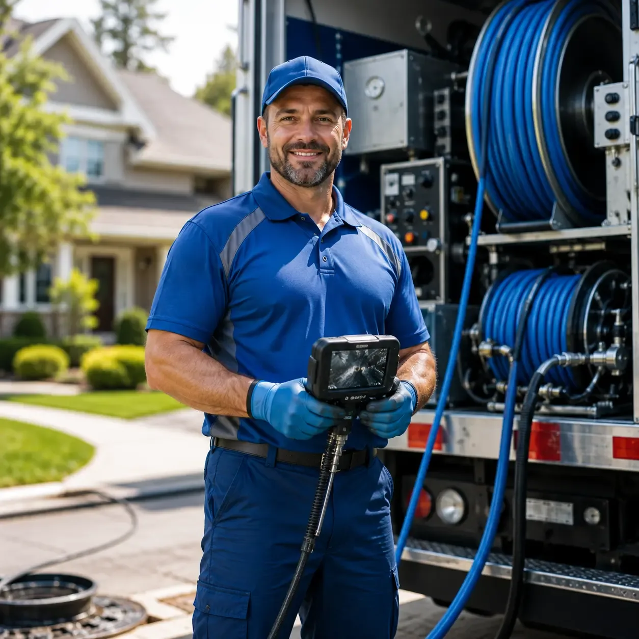 Local outdoor drain cleaning specialists in Sunny Side, GA